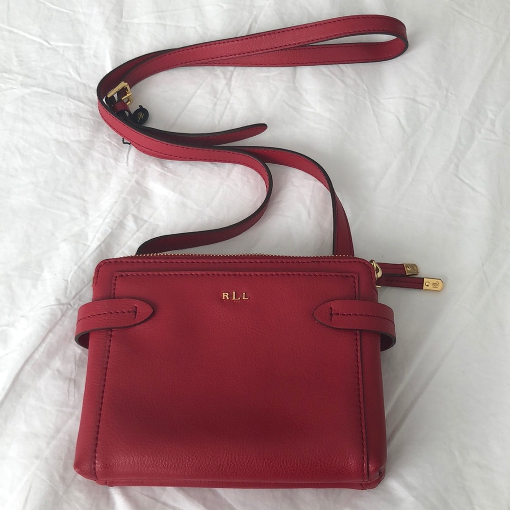 Red Ralph Lauren Purse - Picture 5 of 5
